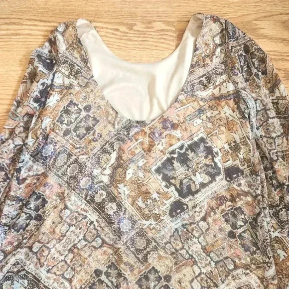 EUC Show Me Your MuMu Bombshell Dress in Babes of Babylon, Size M - Picture 7 of 10